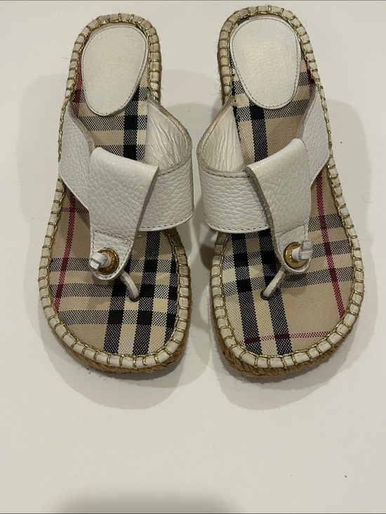 Shoes - Designer Inspired Nova Check Wedge Sandals women’s Size EU 38